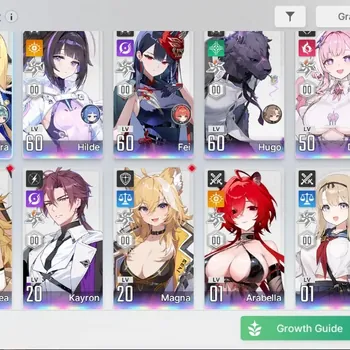 Chaos Zero Nightmare Accounts ASIA|Lv 54|12