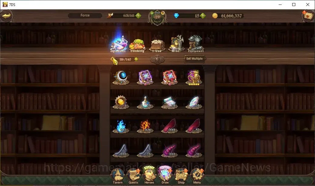 The Seven Deadly Sins: Grand Cross Accounts Global|3,1M CC|3 LR+10 UR+Collab ReZero|Brunhild,H image 16