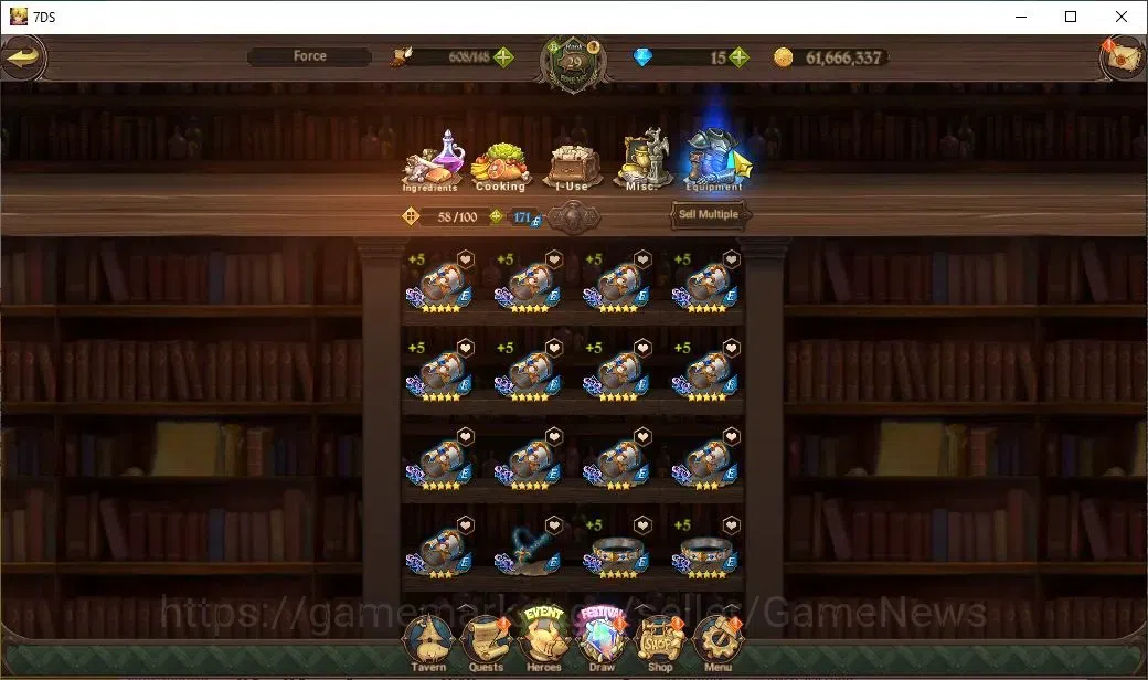 The Seven Deadly Sins: Grand Cross Accounts Global|3,1M CC|3 LR+10 UR+Collab ReZero|Brunhild,H image 20
