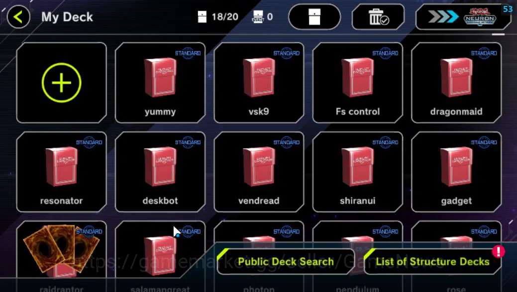 Yu-Gi-Oh! Master Duel Accounts Mid-Level Lv 18 |18 Deck |VS K9,Yummy,Resonator,Dragonmaid,Etc|Ranked Available|Konami|CE 2