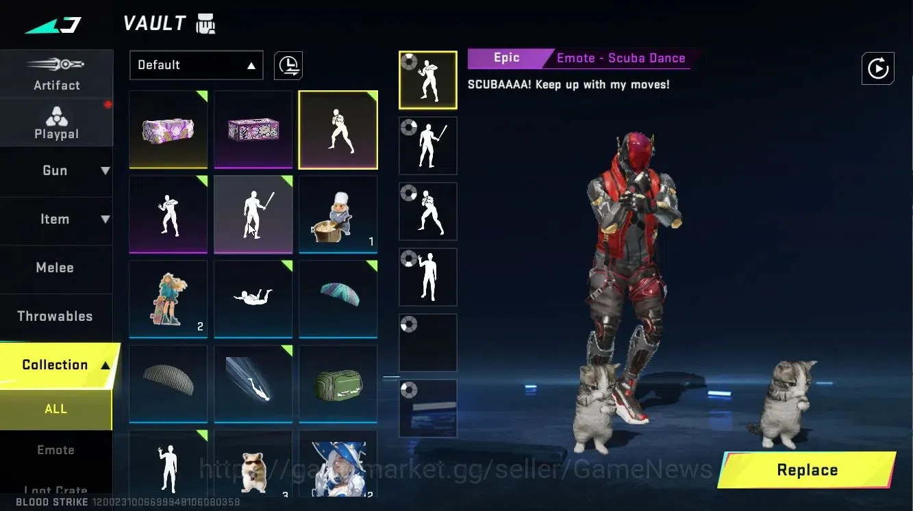 Blood Strike Accounts ASIA|ULTRA [SCAR-Frostbeam,AUG-Apocalypse]|Collab  image 11