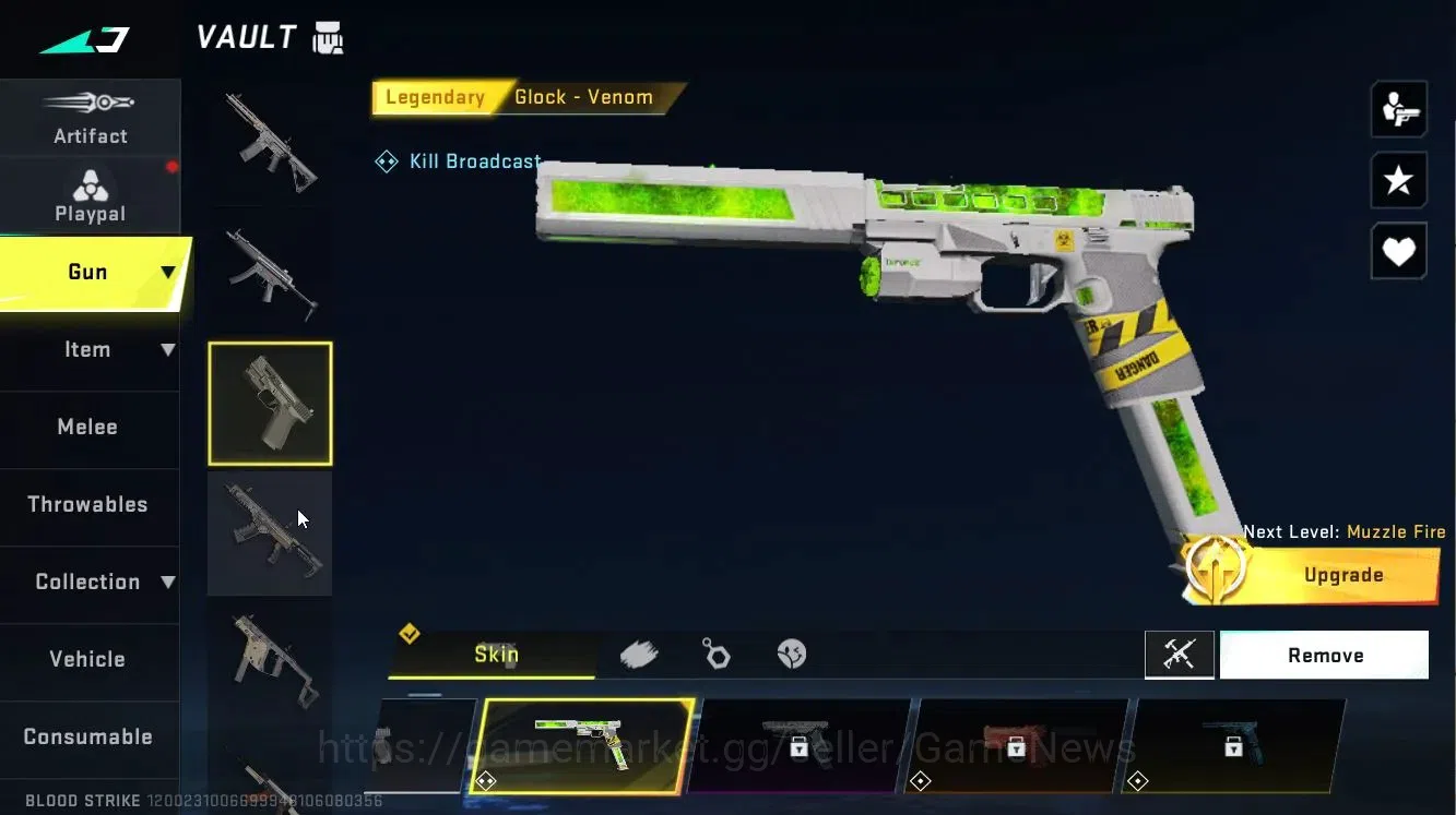 Blood Strike Accounts ASIA|ULTRA [SCAR-Frostbeam,AUG-Apocalypse]|Collab  image 4