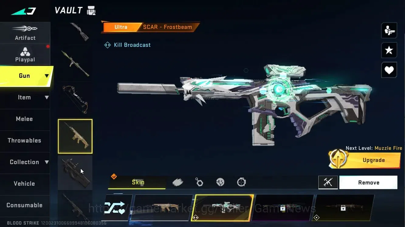 Blood Strike Accounts ASIA|ULTRA [SCAR-Frostbeam,AUG-Apocalypse]|Collab  image 5