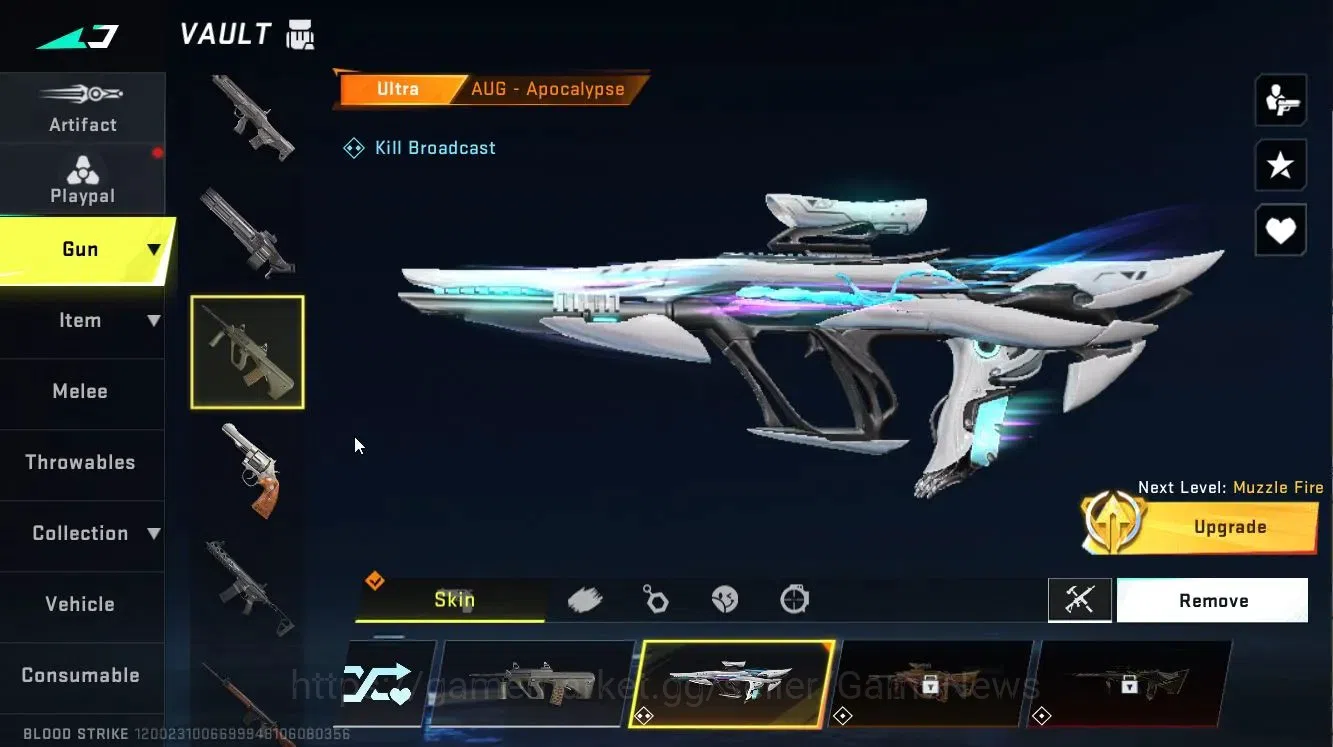 Blood Strike Accounts ASIA|ULTRA [SCAR-Frostbeam,AUG-Apocalypse]|Collab  image 6