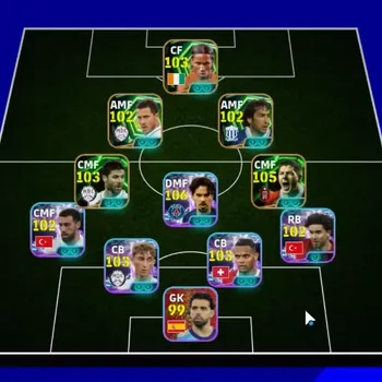 eFootball Accounts Legends & Iconic Players Android|Power 3173|9 Epic(Steven Gerrard,Xabi Alonso,Drogba,Berbatov),Etc|8 Show