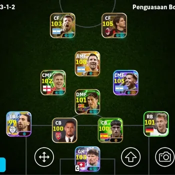 eFootball Accounts Legends & Iconic Players Android|PW 3176|LionelMessi BigT,Epic Ronaldinho Pato Gerrard Scholes Edmilson