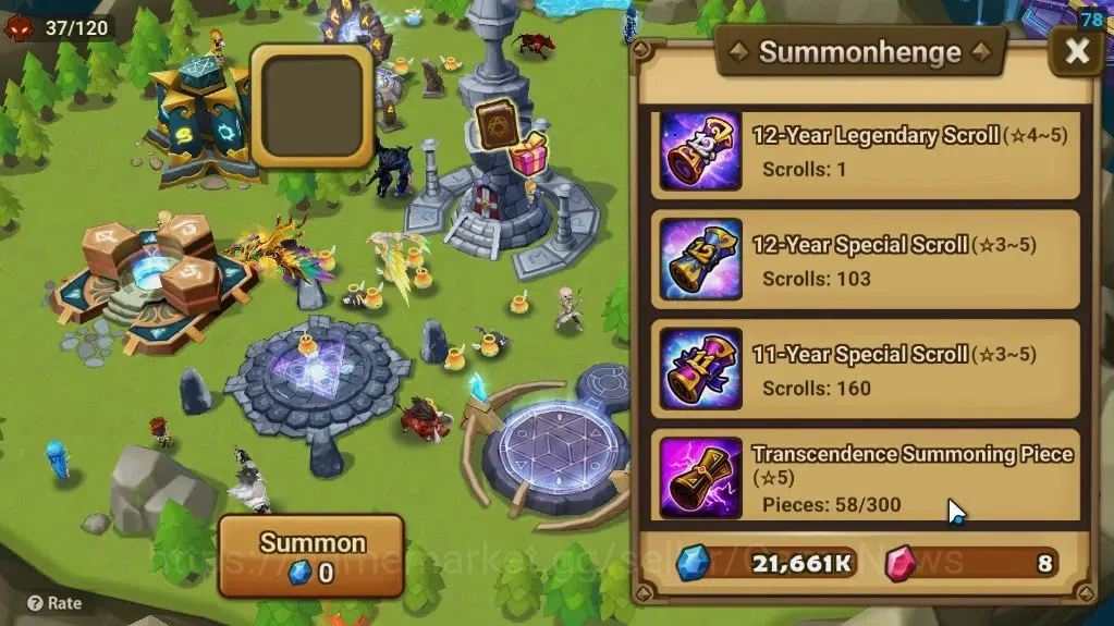 Summoners War: Sky Arena Accounts ASIA|Lv 26|Ready Gacha|103 12-YSC + 160 11-YSC + 3 image 10