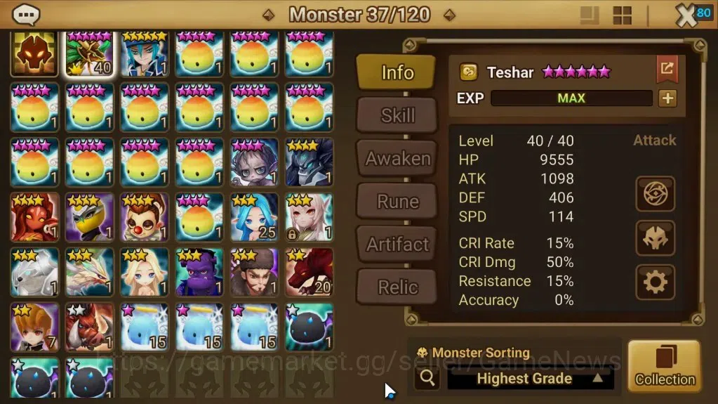 Summoners War: Sky Arena Accounts ASIA|Lv 26|Ready Gacha|103 12-YSC + 160 11-YSC + 3 image 14