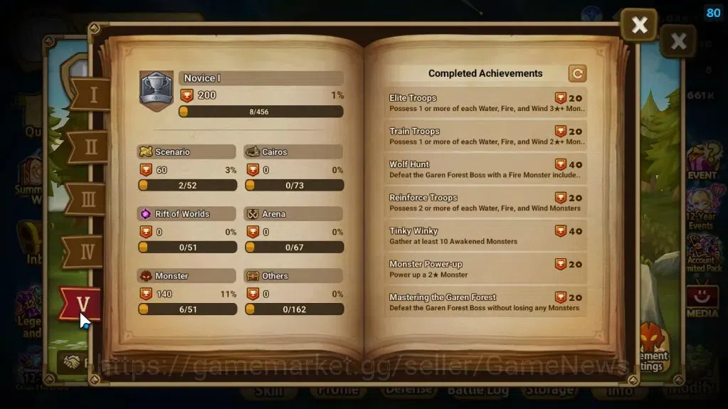 Summoners War: Sky Arena Accounts ASIA|Lv 26|Ready Gacha|103 12-YSC + 160 11-YSC + 3 image 7