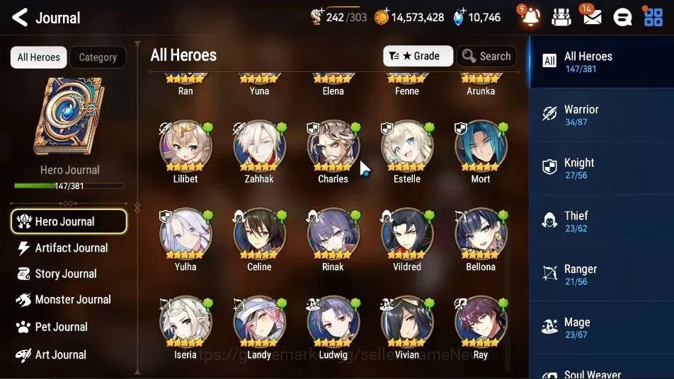 Epic Seven Accounts ASIA Unverif|New Era|11 ML(Salome,GenRAS,Belian,AB image 8