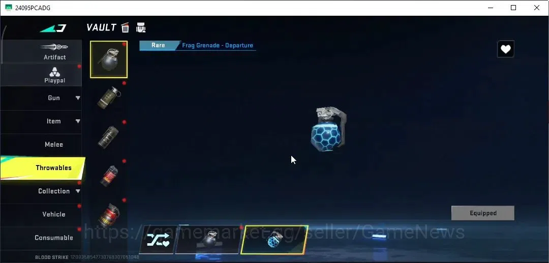 Blood Strike Accounts ASIA| ETERNAL AUG-Empyrean|Ultra [M4A1,URB,M700,Th image 15
