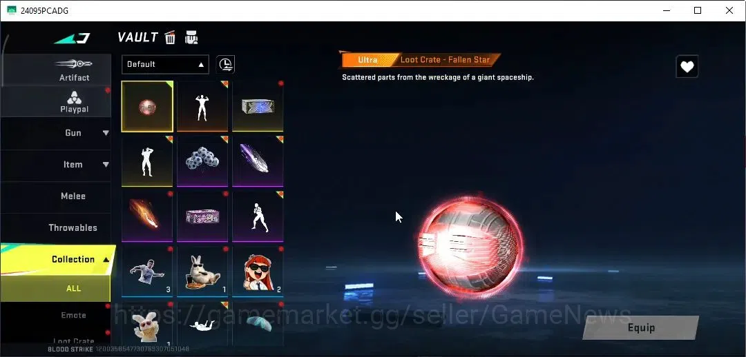 Blood Strike Accounts ASIA| ETERNAL AUG-Empyrean|Ultra [M4A1,URB,M700,Th image 16