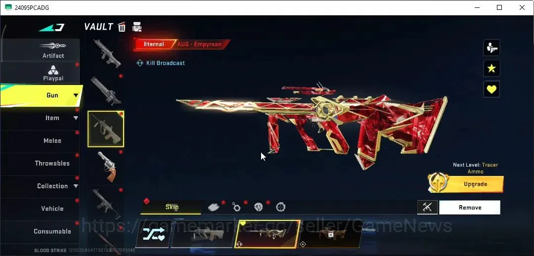 Blood Strike Accounts ASIA| ETERNAL AUG-Empyrean|Ultra [M4A1,URB,M700,Th image 9