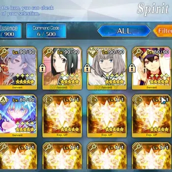 Fate-Grand Order Accounts NA Lvl 128| 8 SSR Servant(Oberon,Ciel,Space,Merlin,Zhuge,Uesugi,Xhan Zhang,Sherlock)|1208 Saint