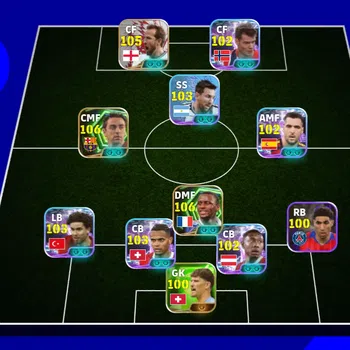 eFootball Accounts Legends & Iconic Players EFOOTBALL 2026 | NEW CARD PATRICK VIERA, ST SORLOTH, XAVI,G BATISTUTA, D NUNEZ