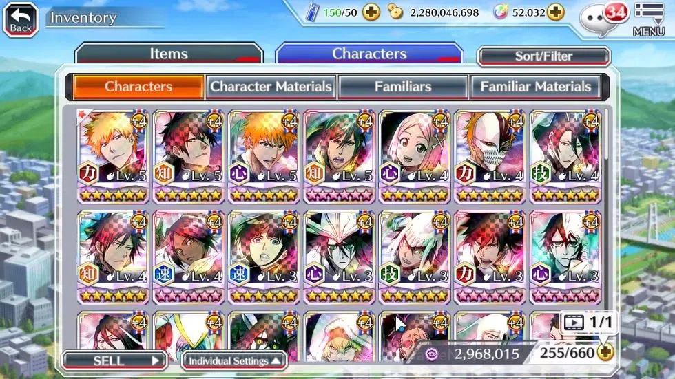 Bleach: Brave Souls Accounts [GLOBAL]52K Orbs|2 Ichigo Renewd NewVersion,TYBW25 image 11