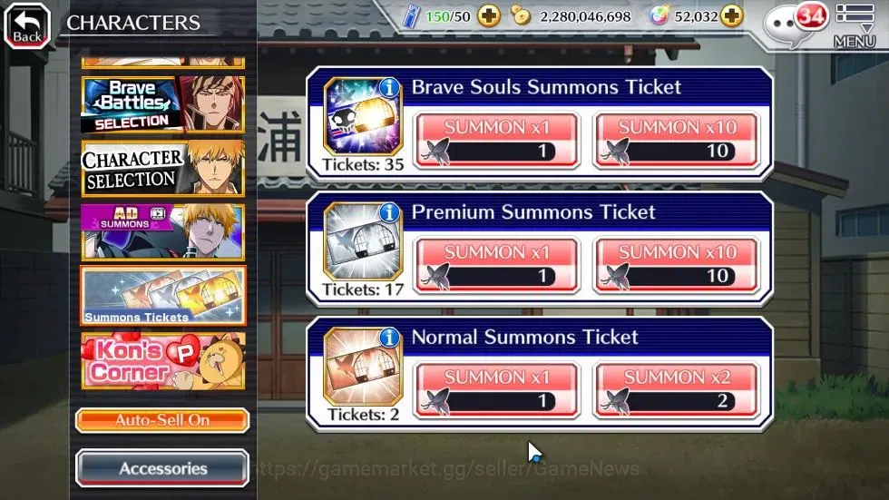 Bleach: Brave Souls Accounts [GLOBAL]52K Orbs|2 Ichigo Renewd NewVersion,TYBW25 image 18