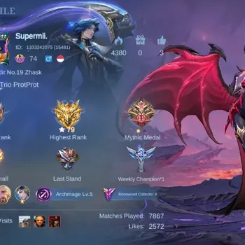 Mobile Legends: Bang Bang Accounts Collector Global|Skin 206|Renowned|KOF Karina,Collector Natalia,Blazing