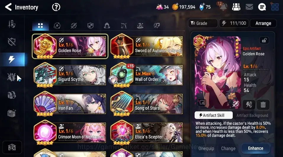 Epic Seven Accounts GLOBAL Unverif|NewEra|6 ML[LOTScales, BArunka,SSez image 20