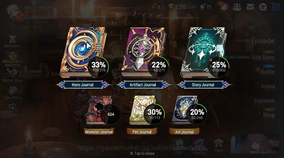 Epic Seven Accounts GLOBAL Unverif|NewEra|6 ML[LOTScales, BArunka,SSez image 3