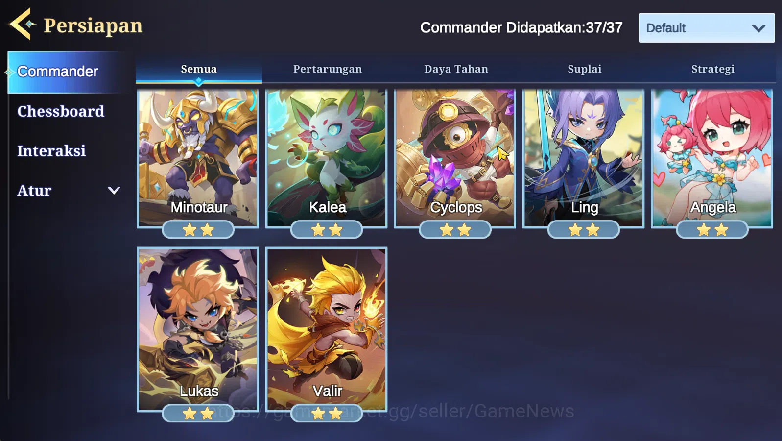 Magic Chess: Go Go Accounts Hight Rank Glory 279|37 Commander 24 Max 12