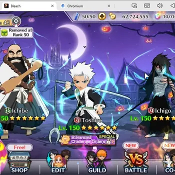 Bleach: Brave Souls Accounts Starter Global |Starter 10K Orb + 62M Coins + 83K BP | 24(+4) Transcended Units | Ichibe