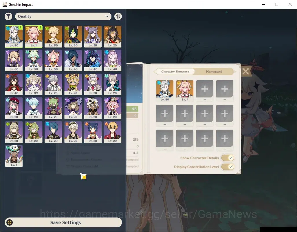 Genshin Impact Accounts ASIA|AR 46|All Unset|2 Limited+2 (*5Weapon)|Linnea image 2