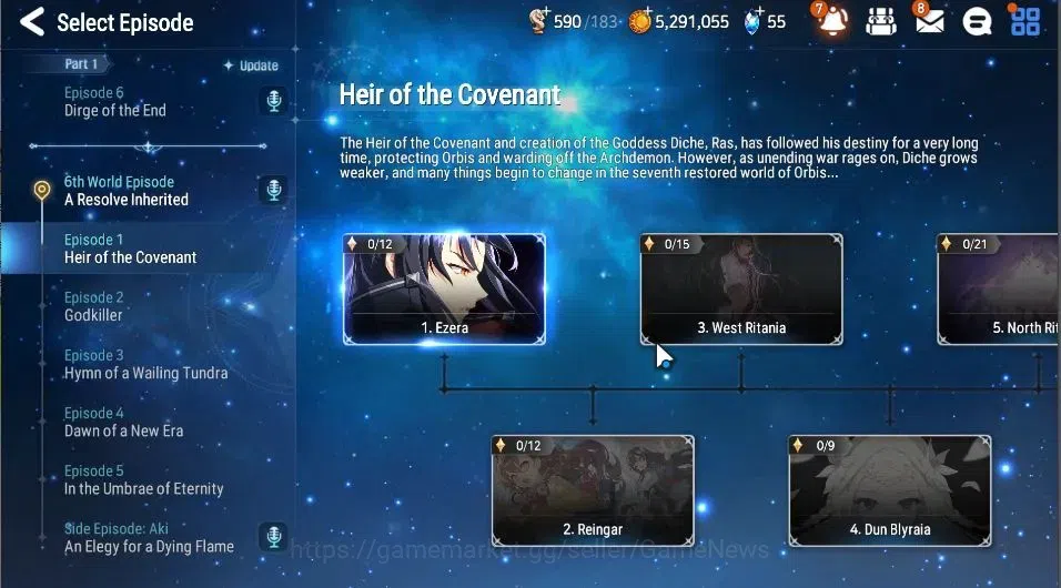 Epic Seven Accounts GLOBAL|UnVerif|3 ML|Rhiana N Luciel,FLCecilia,BW I image 13