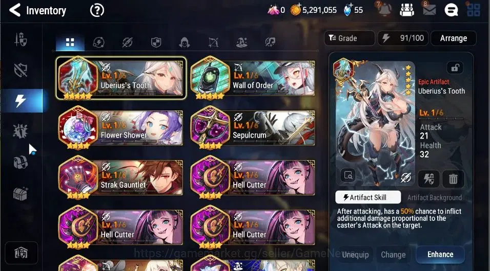 Epic Seven Accounts GLOBAL|UnVerif|3 ML|Rhiana N Luciel,FLCecilia,BW I image 16