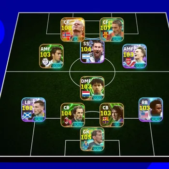 eFootball Accounts Legends & Iconic Players 6 MANAGER BOOSTER | COLECTIVE 3223+,BIG TIME ERLING HALLAND x FRANCESCO TOTTI x