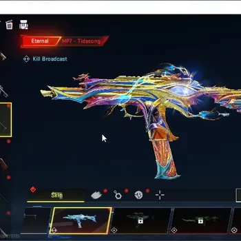 Blood Strike Accounts Collab Skin Asia|Eternal MP7-Tidesong Lv 2+Ultra Scythe-Harvestar|5 Ultra(AK47,FAL,Galil,ETHAN)|6
