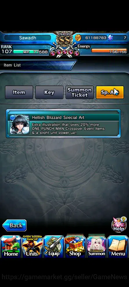 Grand Summoners Accounts Global|Rank 107|16 Ascend|Sunraku,Oikatzo[Momo,Alp image 3