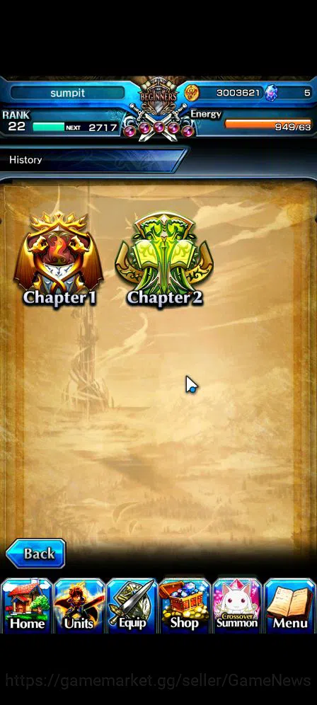 Grand Summoners Accounts Global|Rank 22|Starter|4 Ascend| Kyoko Sakura+TW,V image 11