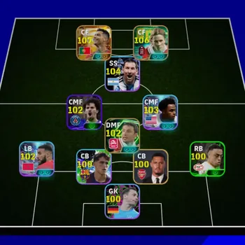 eFootball Accounts Meta Player Ovr 3180 | Big time Ronaldo 107 x Fernando Torres 106