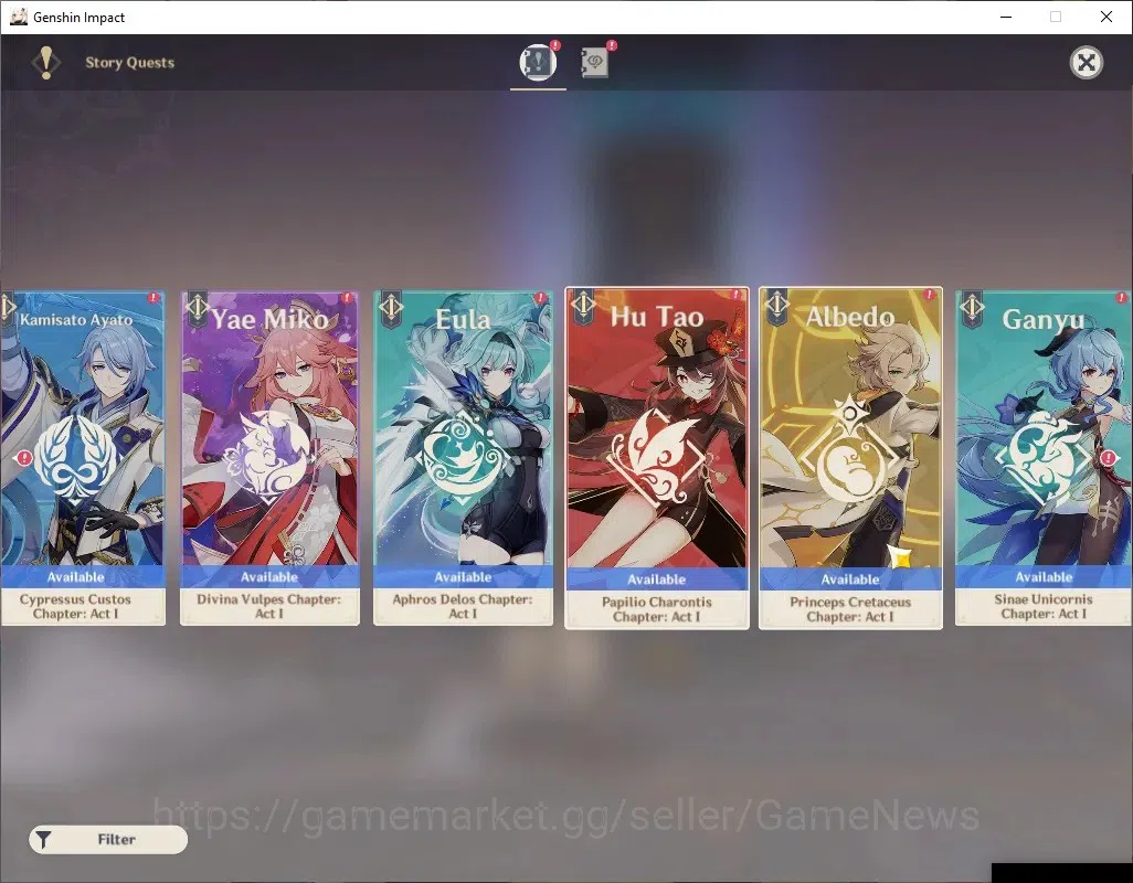 Genshin Impact Accounts Mid Game ASIA|AR 53|4 Limited +2(*5Wep)|[Xiao]+Sign,Columbina,Yelan,Yae Miko|Mc Male|Take Mail|Check 14