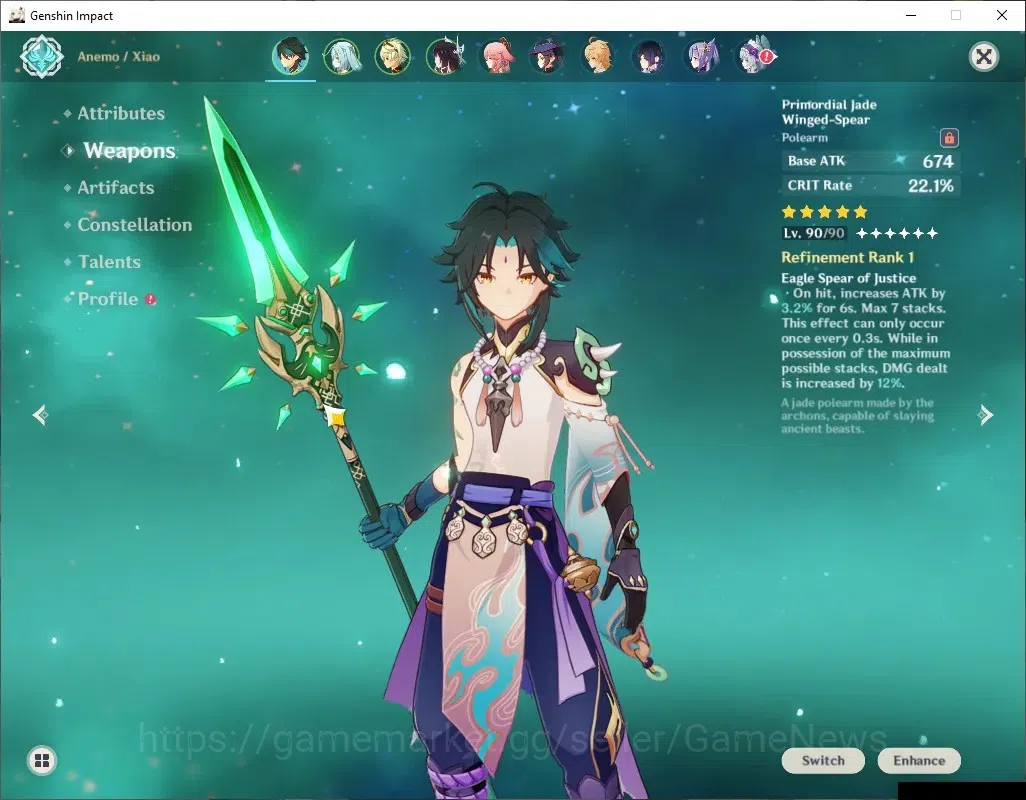 Genshin Impact Accounts Mid Game ASIA|AR 53|4 Limited +2(*5Wep)|[Xiao]+Sign,Columbina,Yelan,Yae Miko|Mc Male|Take Mail|Check 3