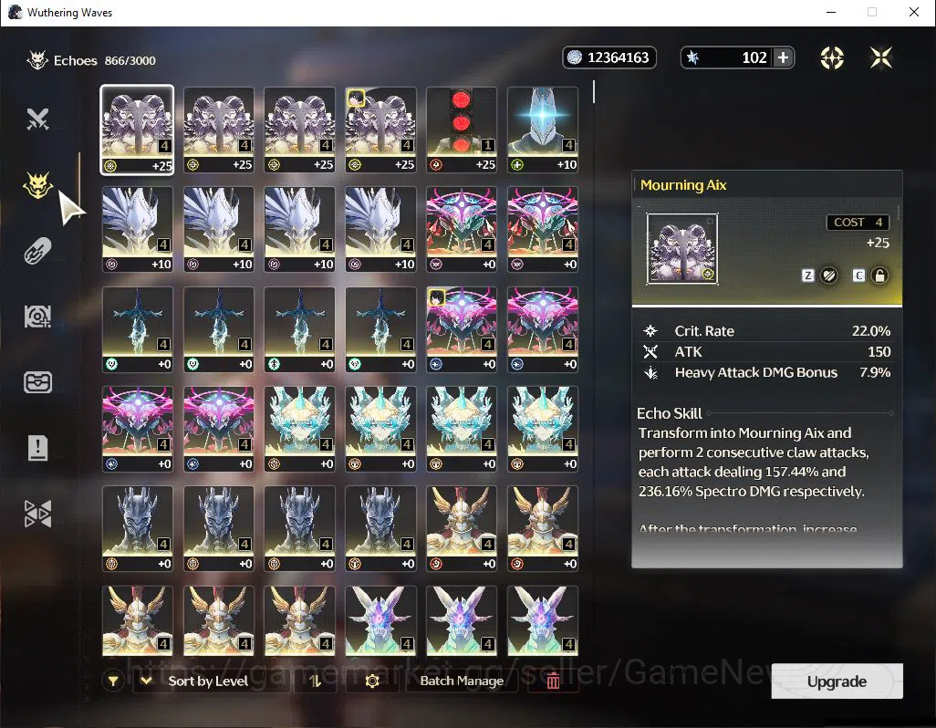 Wuthering Waves Accounts Starter NA|UL 46|1 Limited| [Luuk Herssen RC 3]+Sign |DB Lv30|Female MC|Log Kuro|Check SS (WW2803) 6