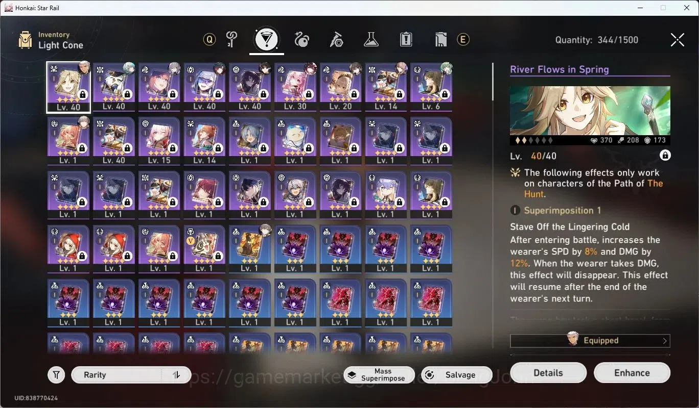 Honkai Star Rail Accounts Asia | TL27|1 Lim|Blade+Sign|Bronya+Sign|Ruan Mei  image 14