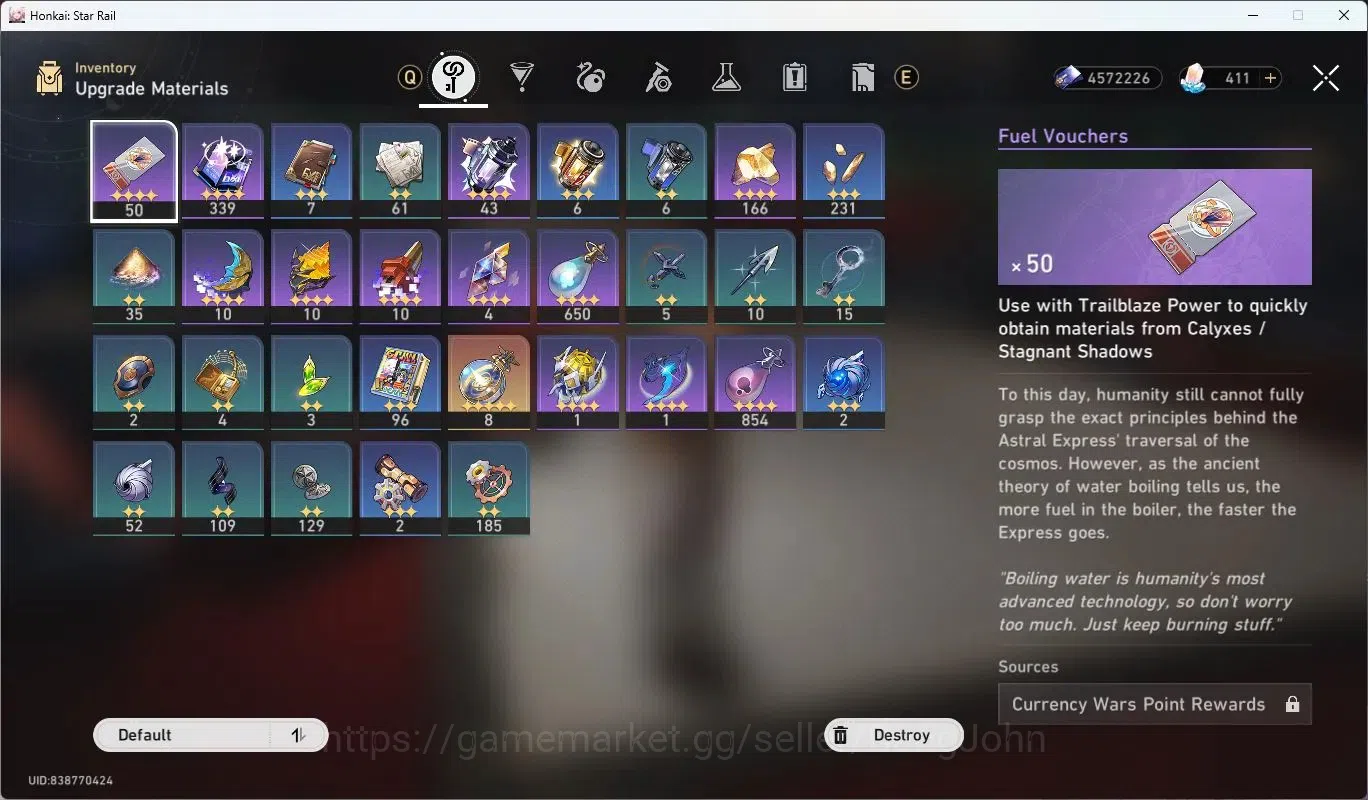 Honkai Star Rail Accounts Asia | TL27|1 Lim|Blade+Sign|Bronya+Sign|Ruan Mei  image 15