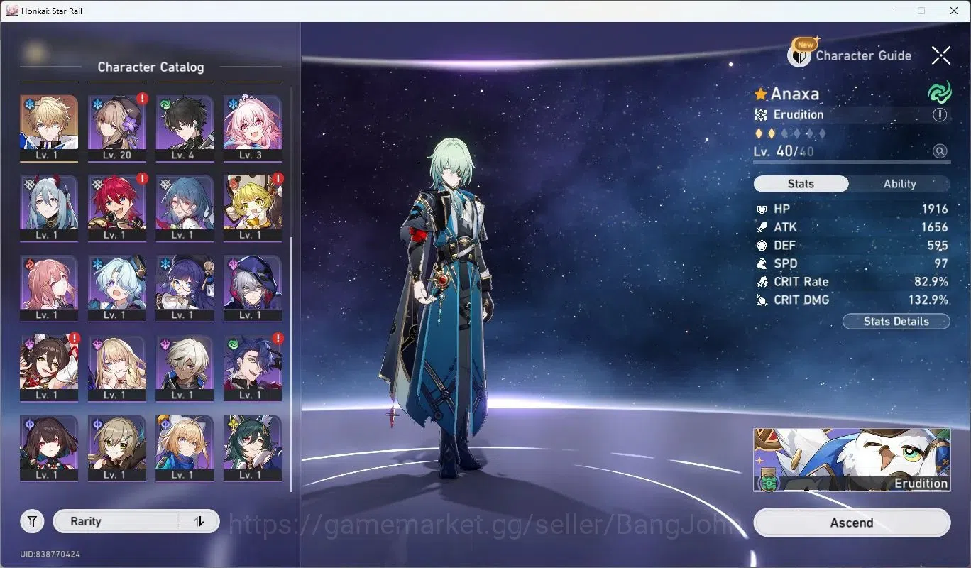 Honkai Star Rail Accounts Asia | TL27|1 Lim|Blade+Sign|Bronya+Sign|Ruan Mei  image 16