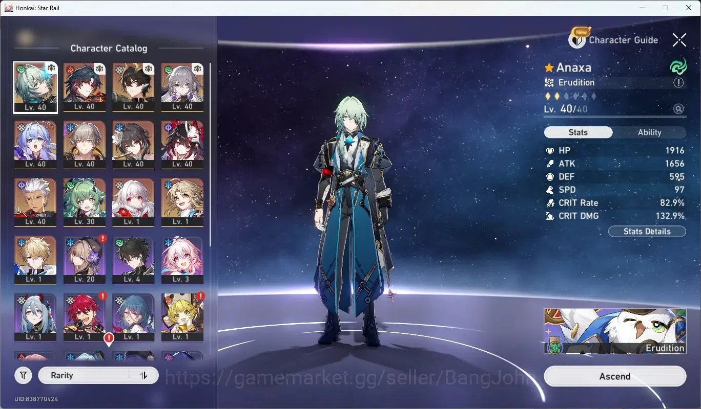 Honkai Star Rail Accounts Asia | TL27|1 Lim|Blade+Sign|Bronya+Sign|Ruan Mei  image 17