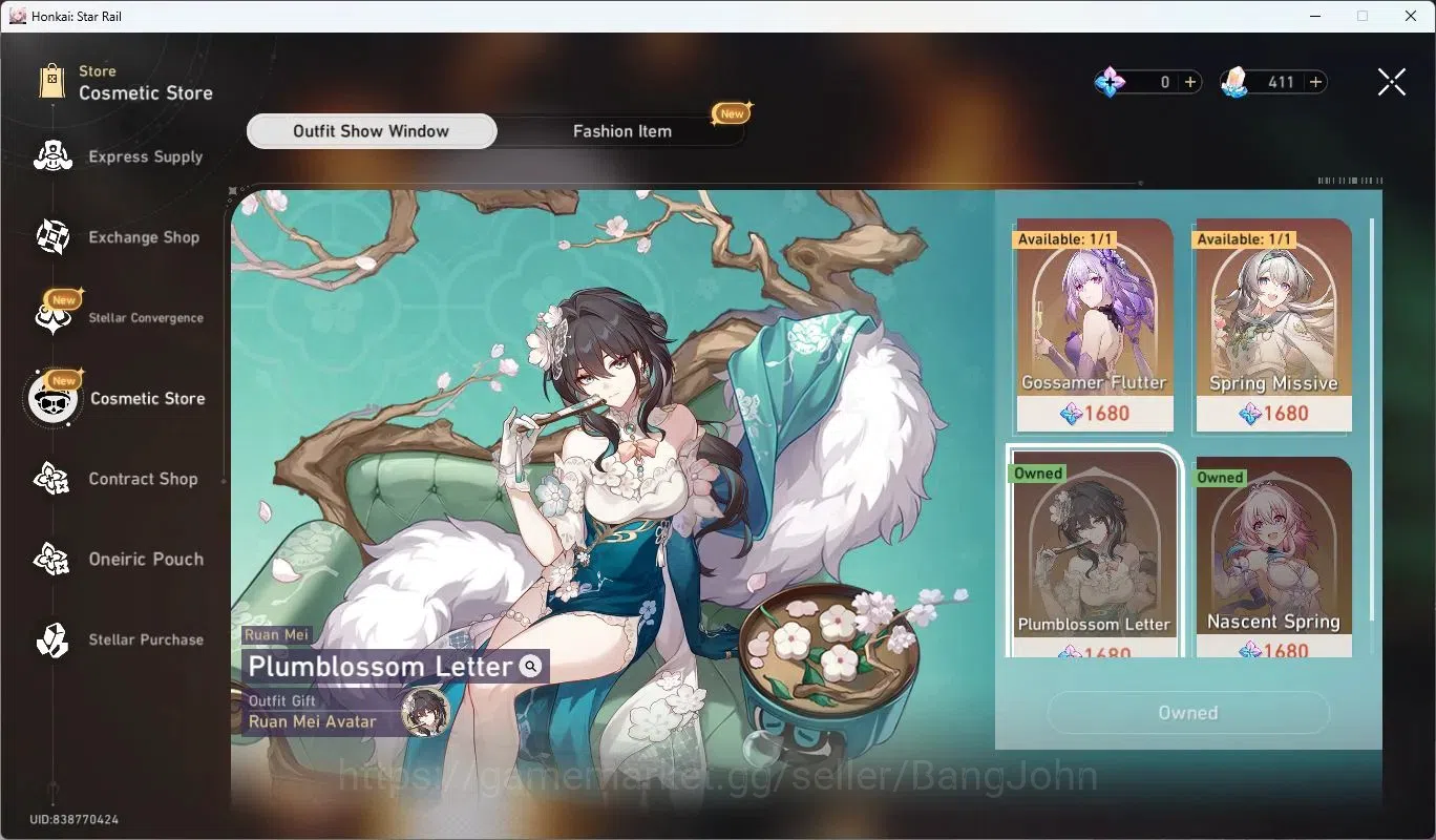 Honkai Star Rail Accounts Asia | TL27|1 Lim|Blade+Sign|Bronya+Sign|Ruan Mei  image 5