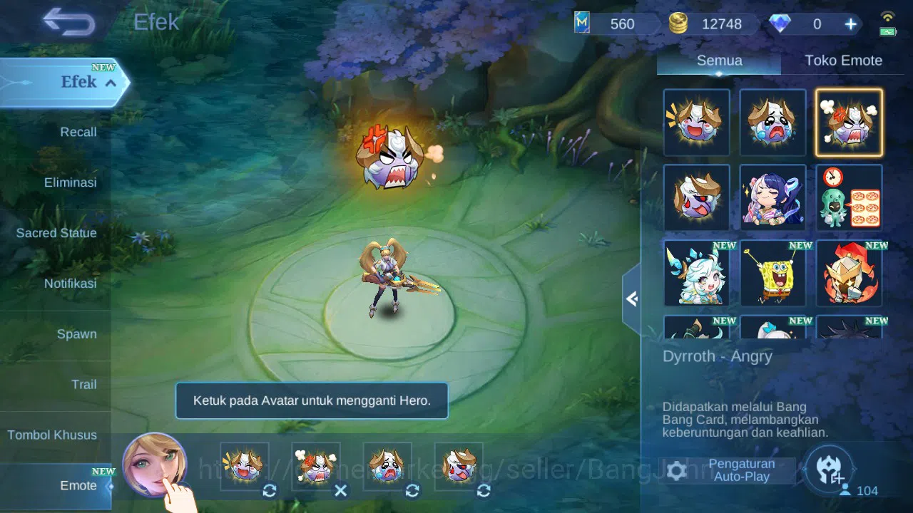 Mobile Legends: Bang Bang Accounts GLOBAL Hero 104 Skin 271 | 11.11 Nolan | JJK Julia image 13
