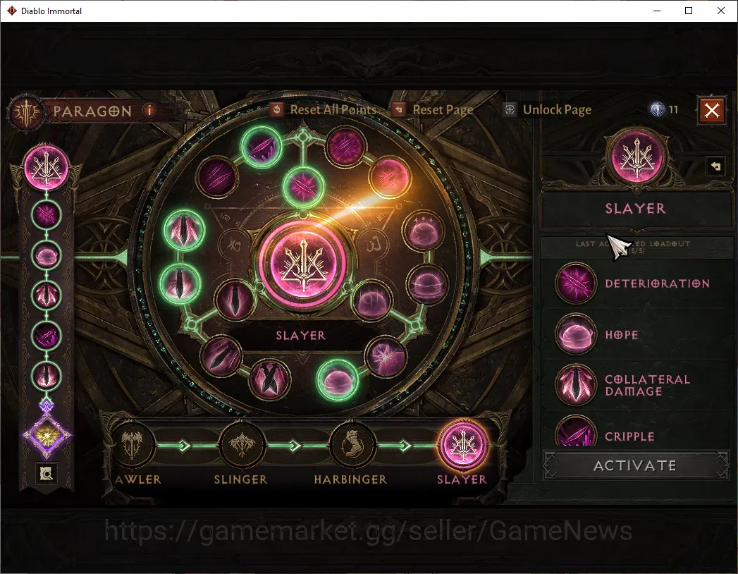 Diablo Immortal Accounts NA-High Heaven|CS ON|Lv60(915)|Necromancer|CR 42k| image 10