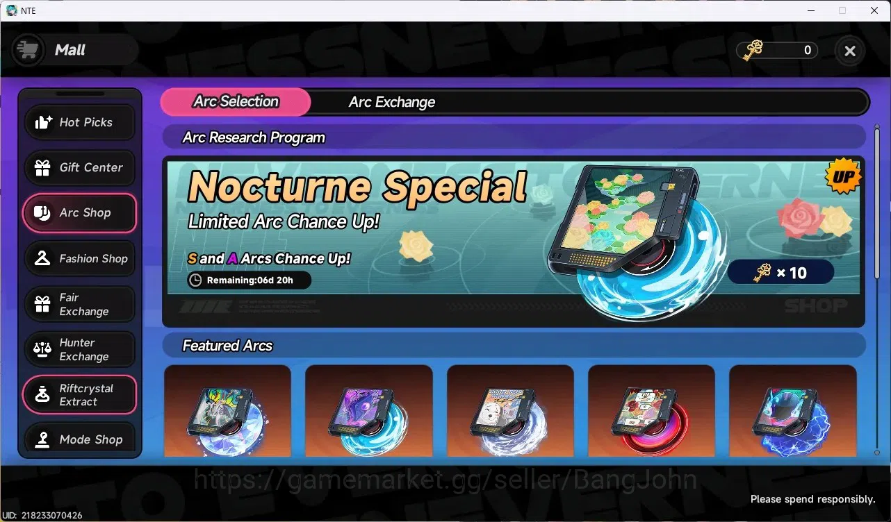 Neverness to Everness Accounts SEA|Lv 46|8 S-Class [LacrimosaA2,NanallyA1+Phoenix image 13