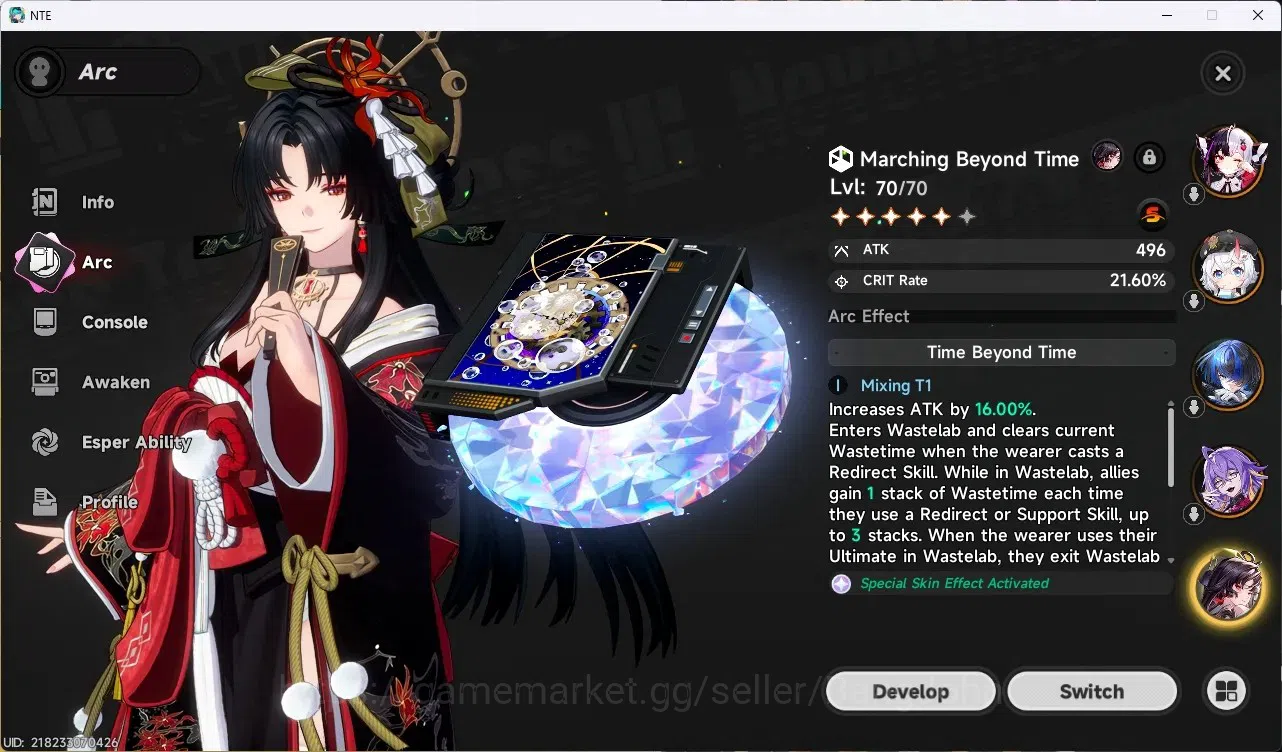 Neverness to Everness Accounts SEA|Lv 46|8 S-Class [LacrimosaA2,NanallyA1+Phoenix image 8