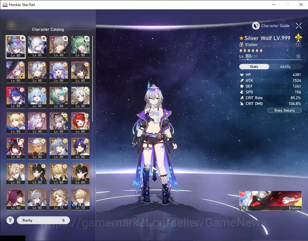 Honkai Star Rail Accounts Asia|TL 70|5 PremTeam|25 Limited|[(FeixiaoE1,Casto image 4