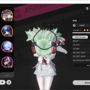 Neverness to Everness Accounts SEA |HL 34|7 SSR|2 limit [Iroi, Nanally] | MC Female | 16k Annulith+ 22 Solic Dice |TakeMail