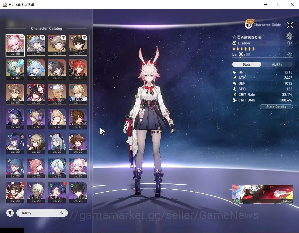 Honkai Star Rail Accounts Asia|TL 62|Free GI|8 Limited|(Anaxa,Sunday)+Sign,E image 4