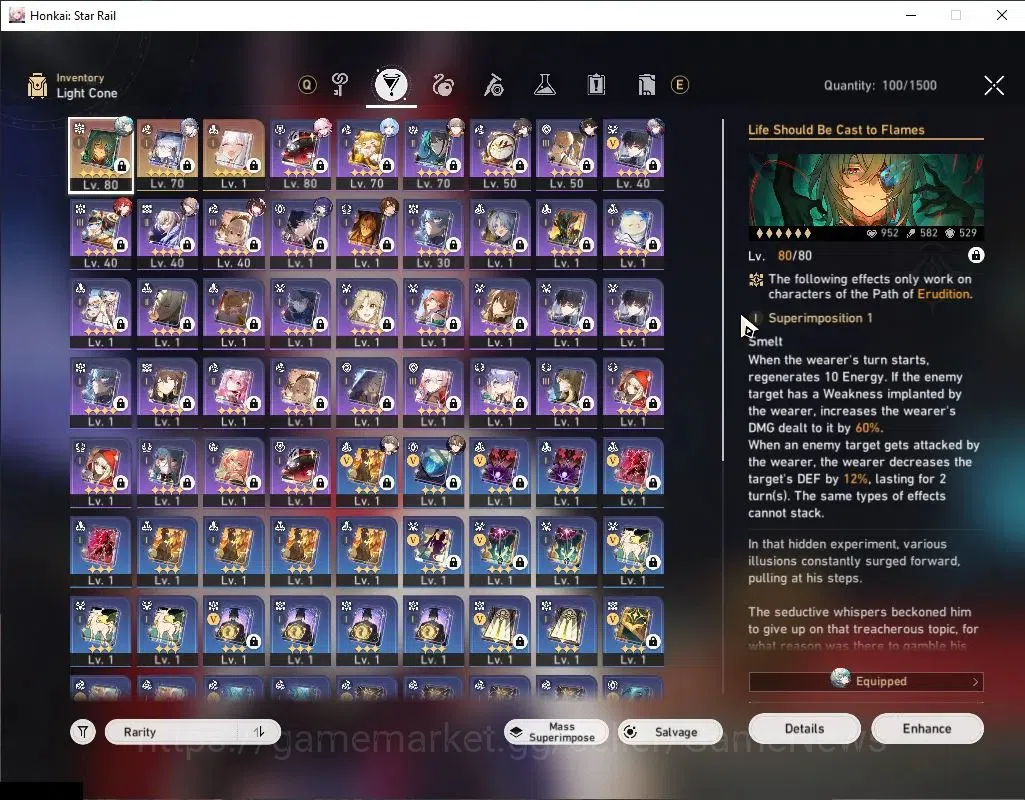 Honkai Star Rail Accounts Asia|TL 62|Free GI|8 Limited|(Anaxa,Sunday)+Sign,E image 5